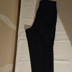 Action Slacks mens black dress pants size 32X30 pre-owned.